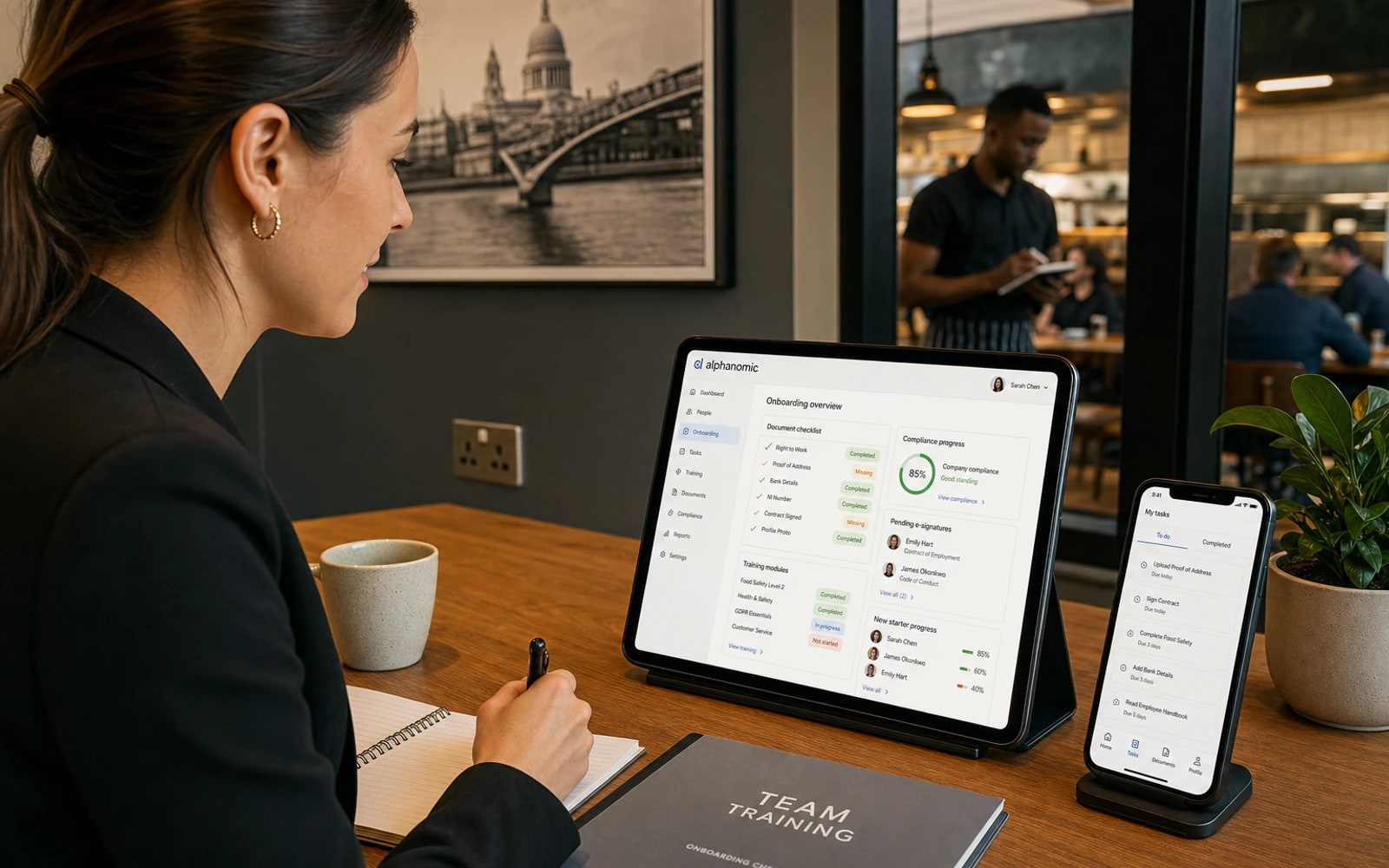How Digital Onboarding Reduces Delays, Errors and Compliance Risk in Restaurants article illustration